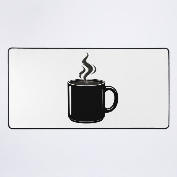 Item preview, Black Mug with Steam Glow Graphic designed and sold by SurajDesigns.