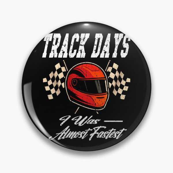 Item preview, Track Days - I Was Almost Fastest - Funny Racing Helmet designed and sold by Jt41.