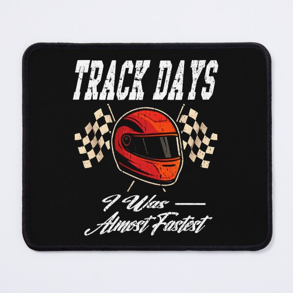 Item preview, Track Days - I Was Almost Fastest - Funny Racing Helmet designed and sold by Jt41.