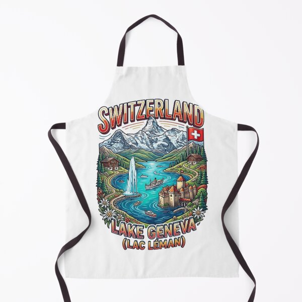 Item preview, SWITZERLAND LAKE GENEVA (LAC LEMAN) designed and sold by likbatonboot.