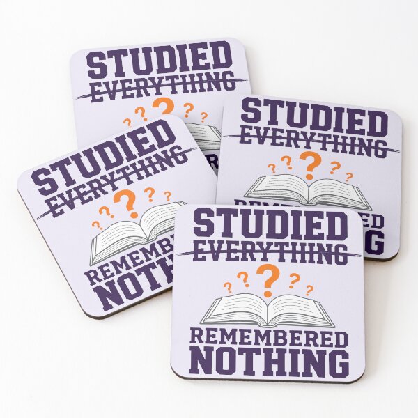 Item preview, Studied Everything Remembered Nothing designed and sold by fadilow.