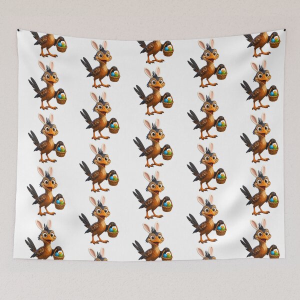 Item preview, Easter Greater Roadrunner designed and sold by Sillytoe.