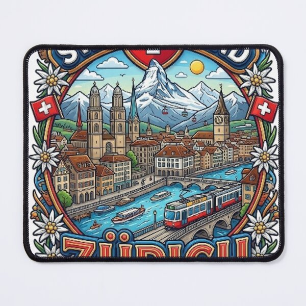 Item preview, SWITZERLAND ZURICH designed and sold by likbatonboot.