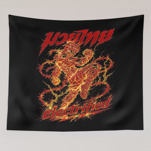 Item preview, Electrified Red Muay Thai Warrior Barbed Wire in Thai designed and sold by CoolCrazyQuirky.