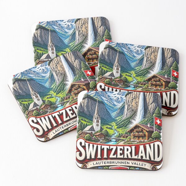 Item preview, SWITZERLAND LAUTERBRUNNEN VALLEY designed and sold by likbatonboot.