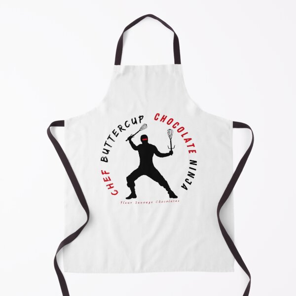 Item preview, Buttercup Chocolate Vanilla Chef Ninja Funny Baking Parody designed and sold by issan-exe.