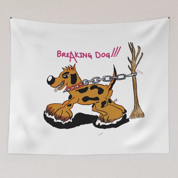 Item preview, Breaking the dog! designed and sold by mortiz-art-official.