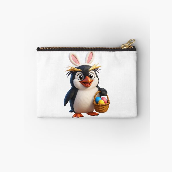 Item preview, Easter Southern Rockhopper Penguin designed and sold by Sillytoe.