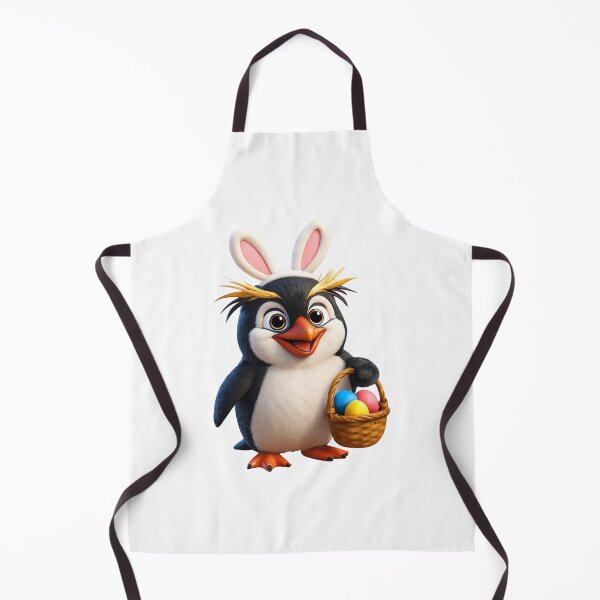 Item preview, Easter Southern Rockhopper Penguin designed and sold by Sillytoe.