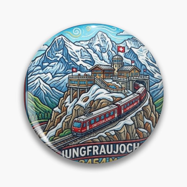 Item preview, SWITZERLAND JUNGFRAUJOCH designed and sold by likbatonboot.