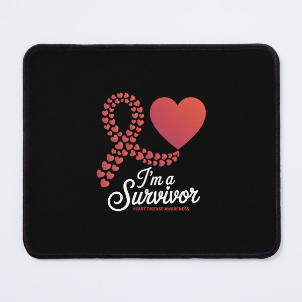 Item preview, I'm A Survivor Heart Disease Awareness Month designed and sold by TrinaEspinoza.