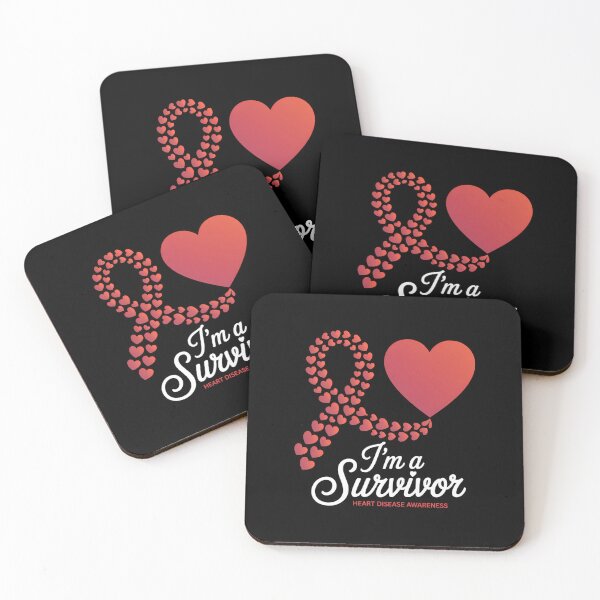 Item preview, I'm A Survivor Heart Disease Awareness Month designed and sold by TrinaEspinoza.
