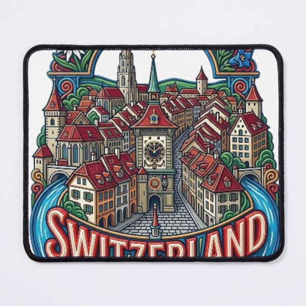 Item preview, SWITZERLAND BERN (OLD TOWN) designed and sold by likbatonboot.