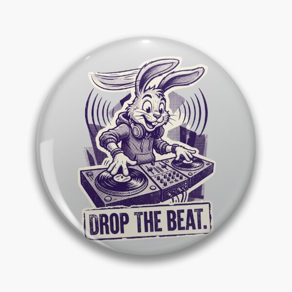 Item preview, Rabbit DJ Decks Print designed and sold by Ortsas.