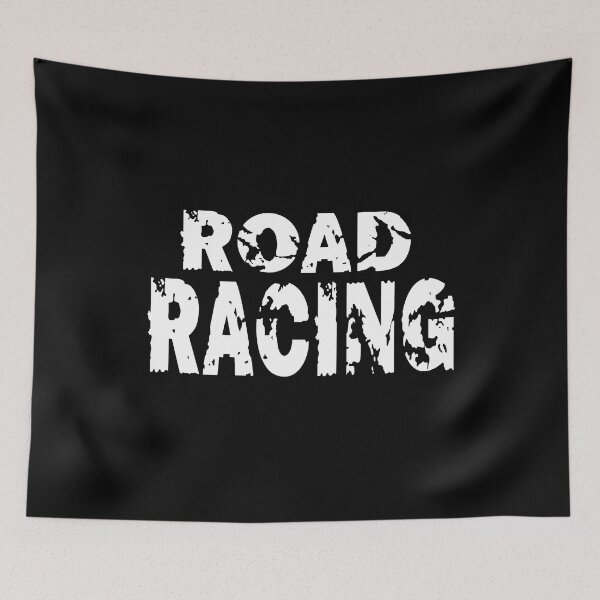 Item preview, Road Racing - Distressed Vintage Typography Motorcycle Motorsport Motorbike Enthusiast Motorsport Fans designed and sold by Jt41.