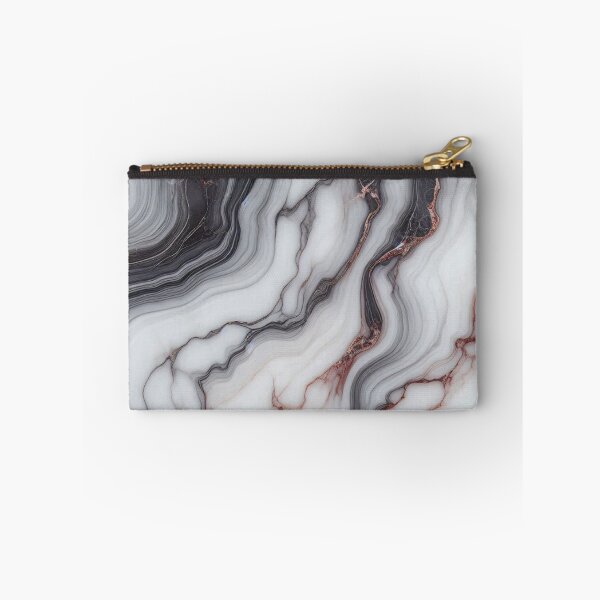 Item preview, White Marble Vein Abstract Stone Pattern for Minimalist Interior Lovers designed and sold by WildStroke.