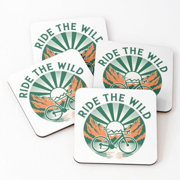 Item preview, Ride The Wild - Vintage Mountain Cycling Adventure designed and sold by Oddifys.