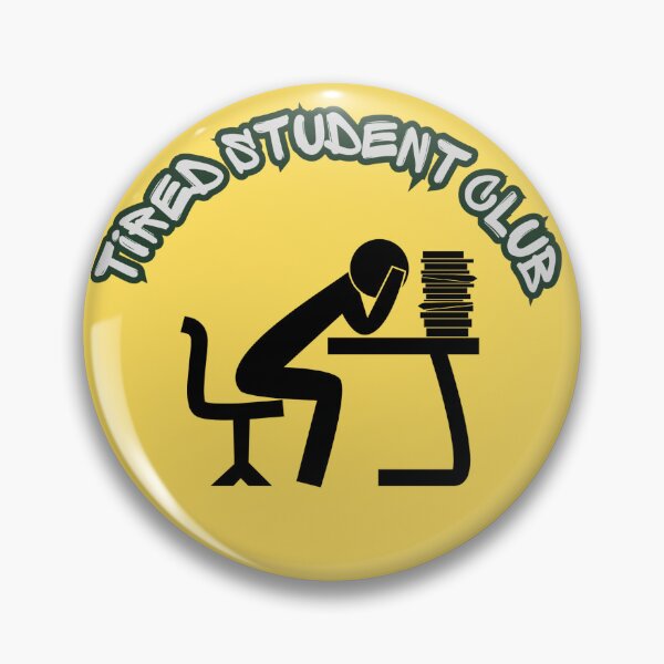 Item preview, Tired Student Club designed and sold by Fun-to-Print.
