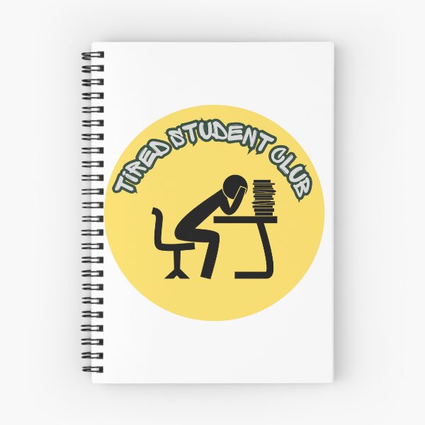 Item preview, Tired Student Club designed and sold by Fun-to-Print.