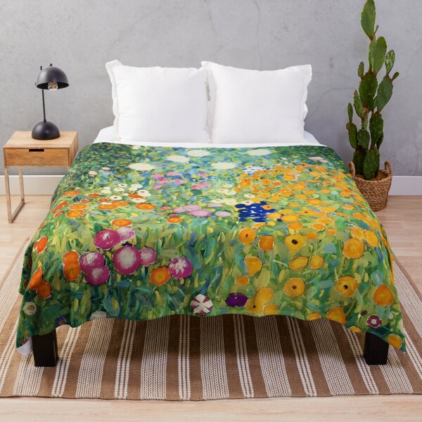 Item preview, Gustav Klimt Flower Garden  designed and sold by Vicky Brago-Mitchell®.