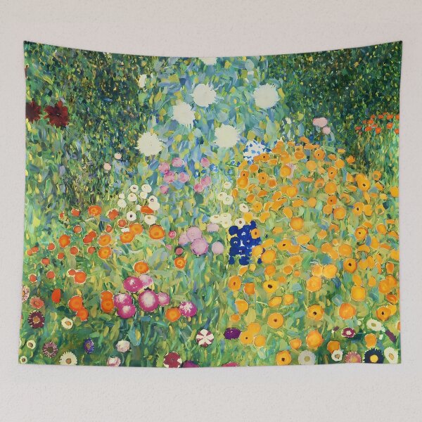 Item preview, Gustav Klimt Flower Garden  designed and sold by Vicky Brago-Mitchell®.