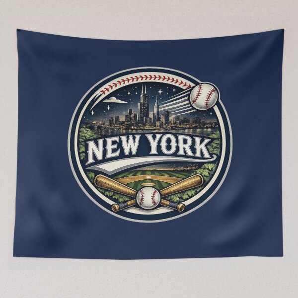 Item preview, New York Sports Logo T-Shirt – NYC Hoodie, Sticker & Fan Gear designed and sold by TKOprintdesigns.
