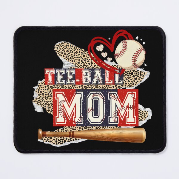 Item preview, Leopard Tee Ball Mom Baseball Shirt designed and sold by LashondaGreen89.