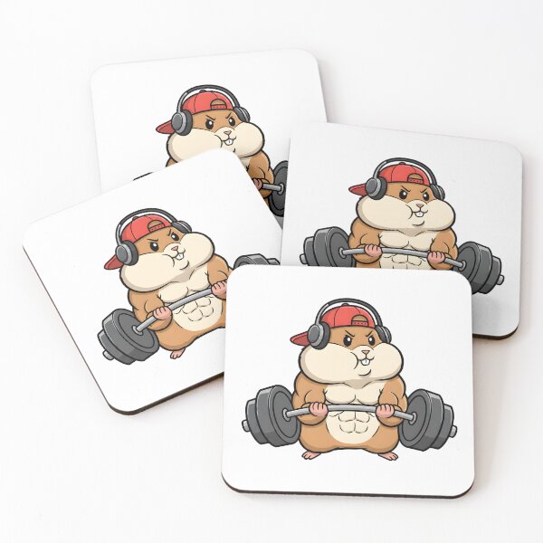 Item preview, Funny Gym Hamster Design, Cute Weightlifting Animal, Fitness Motivation Shirt, Workout Lover Gift designed and sold by JaiSoftStudio.