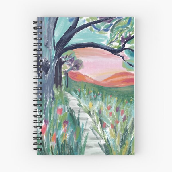 Item preview, Matisse Inspired Garden Path — Colorful Digital Painting, Expressionist Landscape Art Print designed and sold by Storiesoftheland.