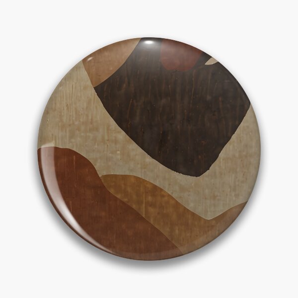 Item preview, Earthy Clay Red and Ochre Organic Wave Abstract designed and sold by Glitchart66.