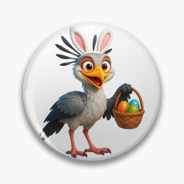 Item preview, Easter Secretary Bird designed and sold by Sillytoe.