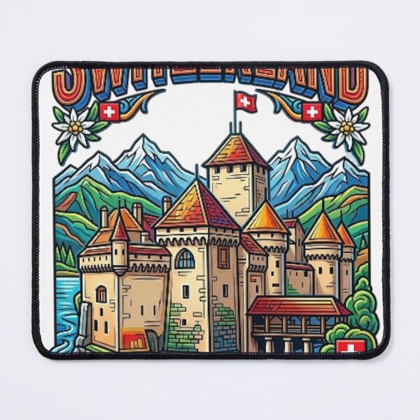 Item preview, SWITZERLAND Château de Chillon designed and sold by likbatonboot.