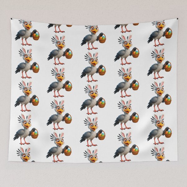 Item preview, Easter Secretary Bird designed and sold by Sillytoe.