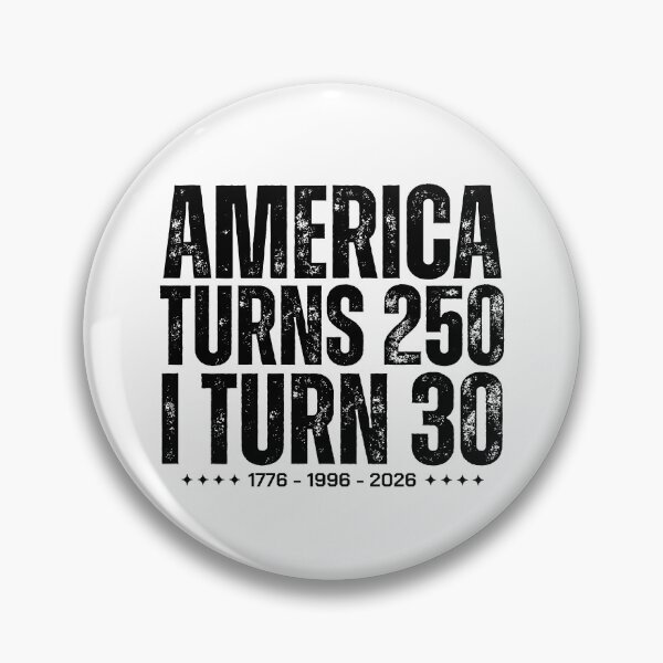 Item preview, America Turns 250 I Turn 30 designed and sold by Chromarist.