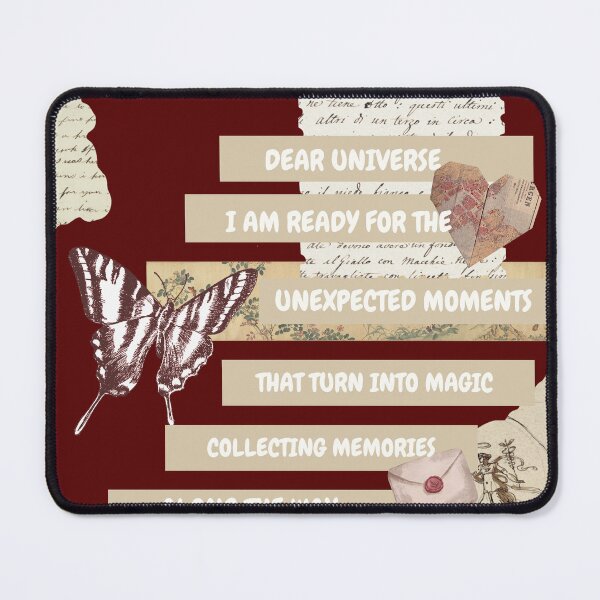 Item preview, Dear Universe Magic & Butterfly Vintage Aesthetic Collage designed and sold by Akira Design Store.