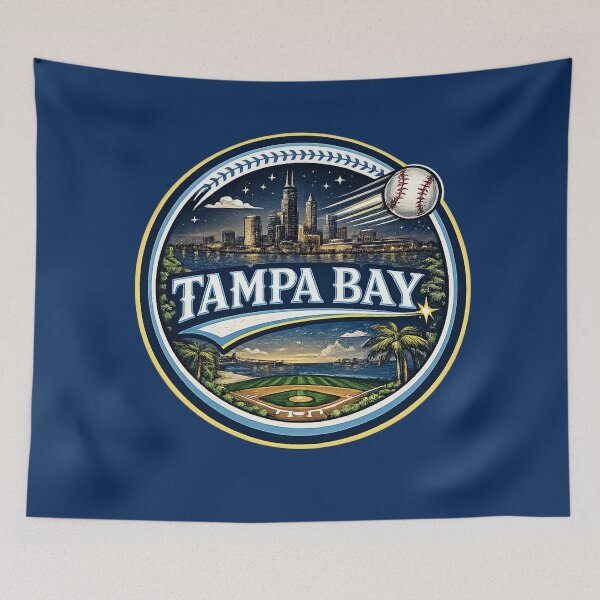 Item preview, Tampa Bay Sports Logo T-Shirt – Coastal Hoodie, Sticker & Fan Gift designed and sold by TKOprintdesigns.