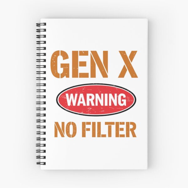 Item preview, No Filter Warning Sarcastic Gen X Personality designed and sold by dal-koz-ar.