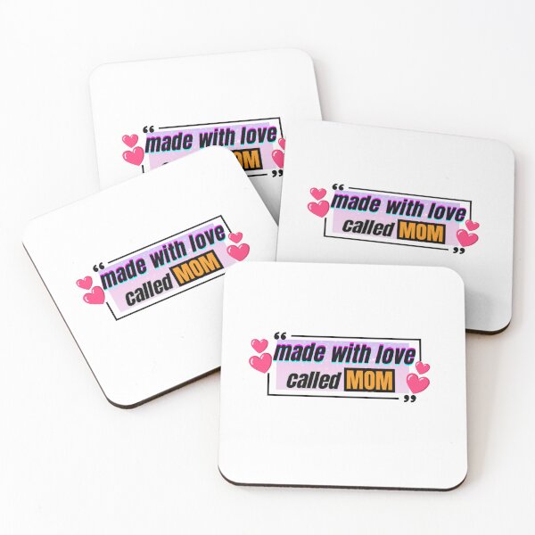Item preview, Made With Love Called Mom Quote Gift For Mother Heart Design Mothers Day Tee designed and sold by Palette _Vibes.