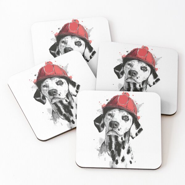 Item preview, Minimalist Dalmatian Spotted Pet Portrait designed and sold by AURA-APPAEL.