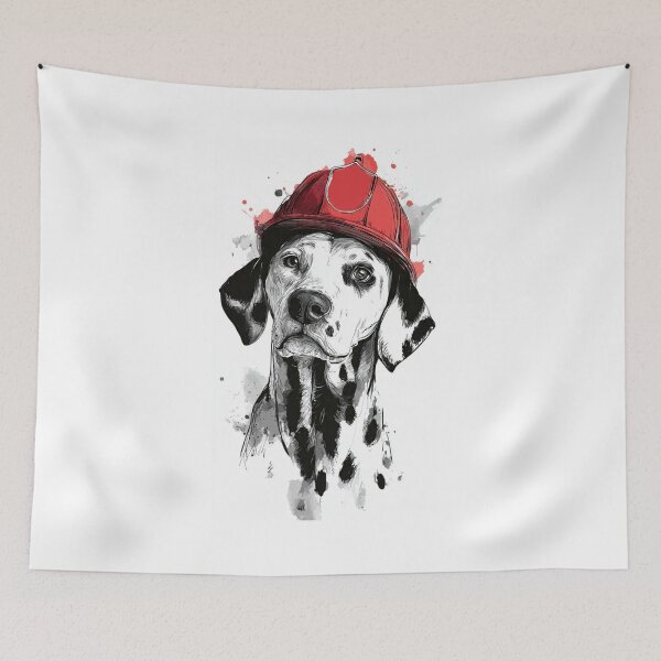 Item preview, Minimalist Dalmatian Spotted Pet Portrait designed and sold by AURA-APPAEL.
