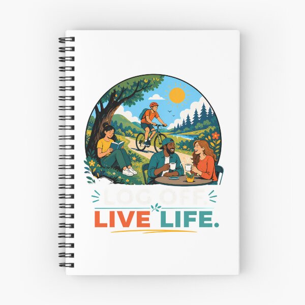 Item preview, Log Off Live Life Outdoor Activities designed and sold by chattsuede.