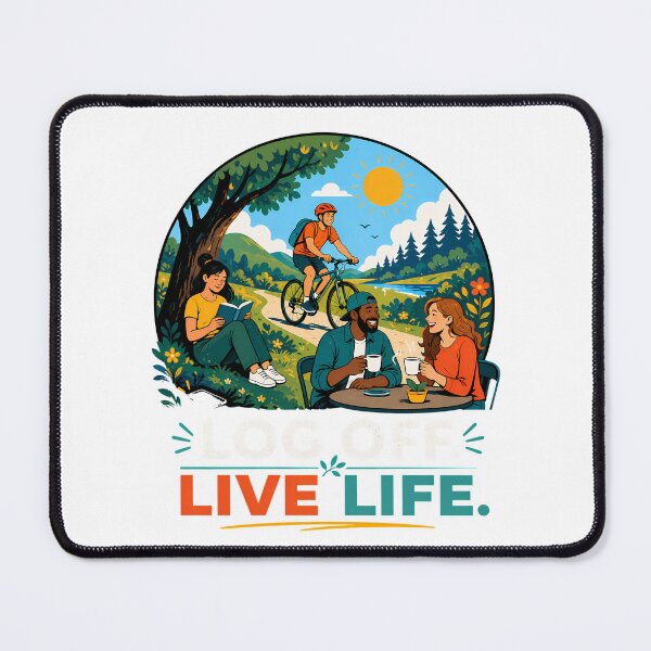 Item preview, Log Off Live Life Outdoor Activities designed and sold by chattsuede.