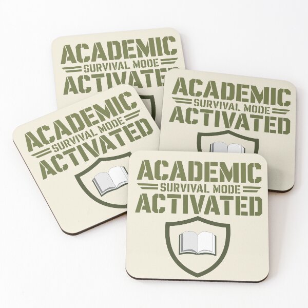 Item preview, Academic Survival Mode Activated designed and sold by fadilow.