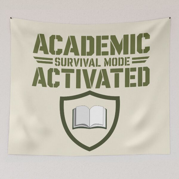 Item preview, Academic Survival Mode Activated designed and sold by fadilow.