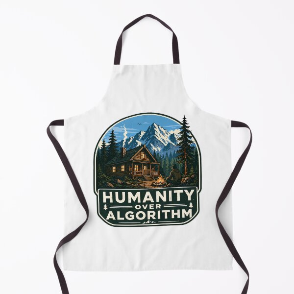 Item preview, Humanity Over Algorithm: Vintage Wilderness Escape designed and sold by chattsuede.