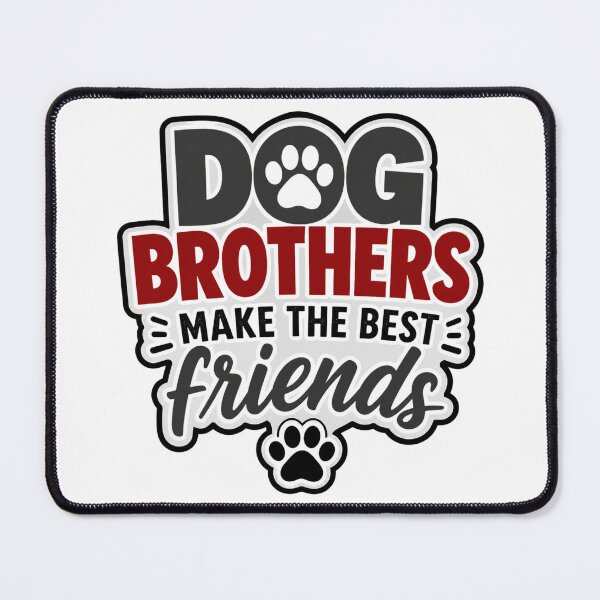 Item preview, Funny Dog Brothers Shirt – Best Friends Paw Print Graphic designed and sold by ElegantPaws.