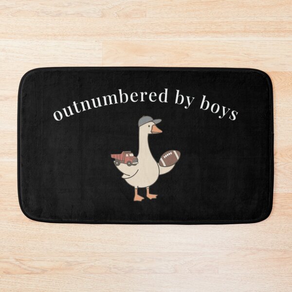 Item preview, Outnumbered By Boys Silly Goose Football Truck Funny Boy Mom Classic T-Shirt designed and sold by LillyCustomTees.