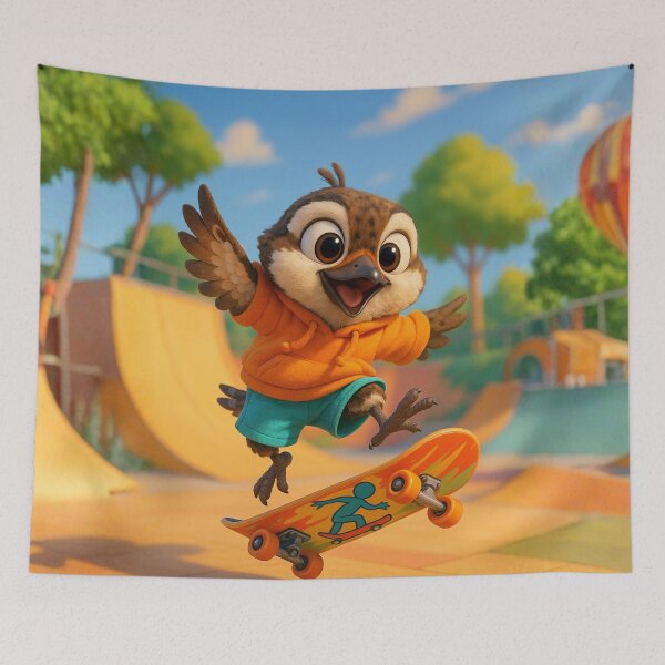 Item preview, Skater Ruddy Turnstone designed and sold by Sillytoe.
