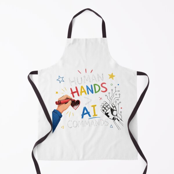 Item preview, Human Hands AI Commands Pro Human Creativity Crayon designed and sold by chattsuede.