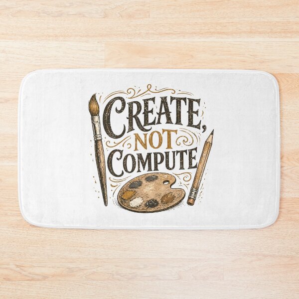 Item preview, Create Not Compute Artist Hands-On Creation designed and sold by chattsuede.
